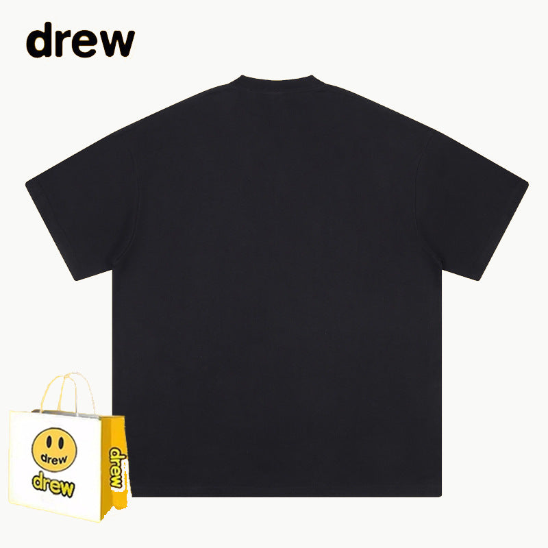 Drew T-shirts Loose Graffiti Printing